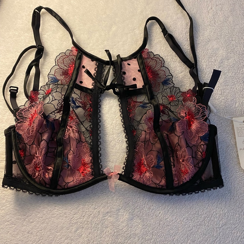 Embroidered Bra Top For Love and Lemons